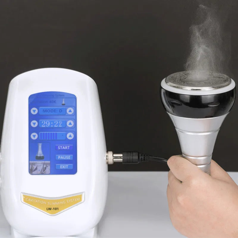 3 in 1 40K vacuum Ultrasonic Cavitation system Machine RF Face Lifting Device Eye Massager Weight Loss Machine fat burner