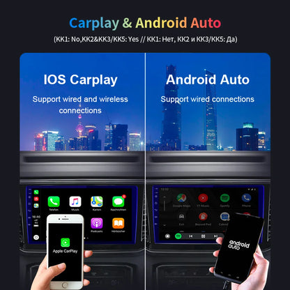 EKIY KK5 2 Din Android 7 9 10 in Car Multimedia Video Player Universal Stereo Radio GPS For Volkswagen Nissan Hyundai Kia Toyota