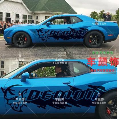 Car Vinyl Sticker FOR Dodge challenger charger body exterior decoration personalized custom Decals Decor Auto Accessories