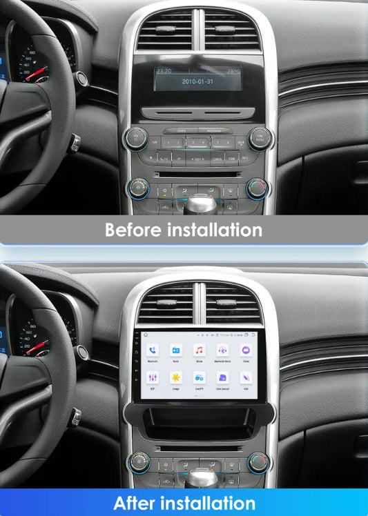 9 Inch Android 13.0 2+32G For Chevrolet Malibu 2012-2015 Car GPS Navi Multimedia Player Radio Tape Recoder Head Unit DSP Carplay