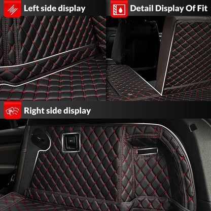 For Infiniti QX60 QX70 QX80 Auto Full Coverage Trunk Mat Car Anti-dirty Pad Protective Pad Cargo Liner Interior Accessories