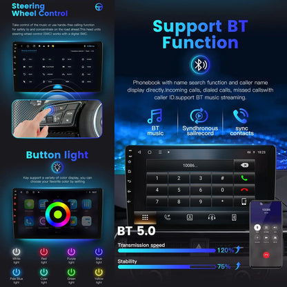 Android 15 Car Radio Stereo QLED Screen For Ford Ranger 2015 2016 2017 2018 2019 2020 GPS Multimedia Carplay Autoradio Head unit