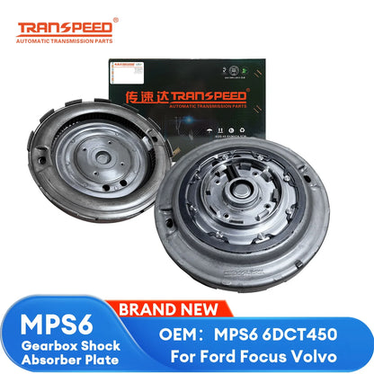 NEW MPS6 6DCT450 Transmission Shock Absorber Plate Gearbox Disc Damping Plate TRANSPEED For Ford Focus Volvo Dodge Chrysler
