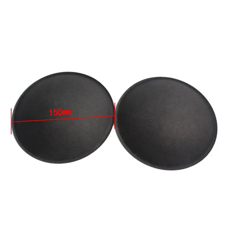 2PCS 130MM/150MM for Grey Black Speaker Dust Hard Paper Dust Cover for Subwoofer Woofer Repair Accessories Par