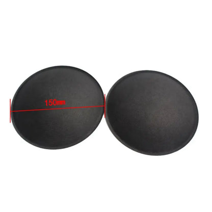 2PCS 130MM/150MM for Grey Black Speaker Dust Hard Paper Dust Cover for Subwoofer Woofer Repair Accessories Par