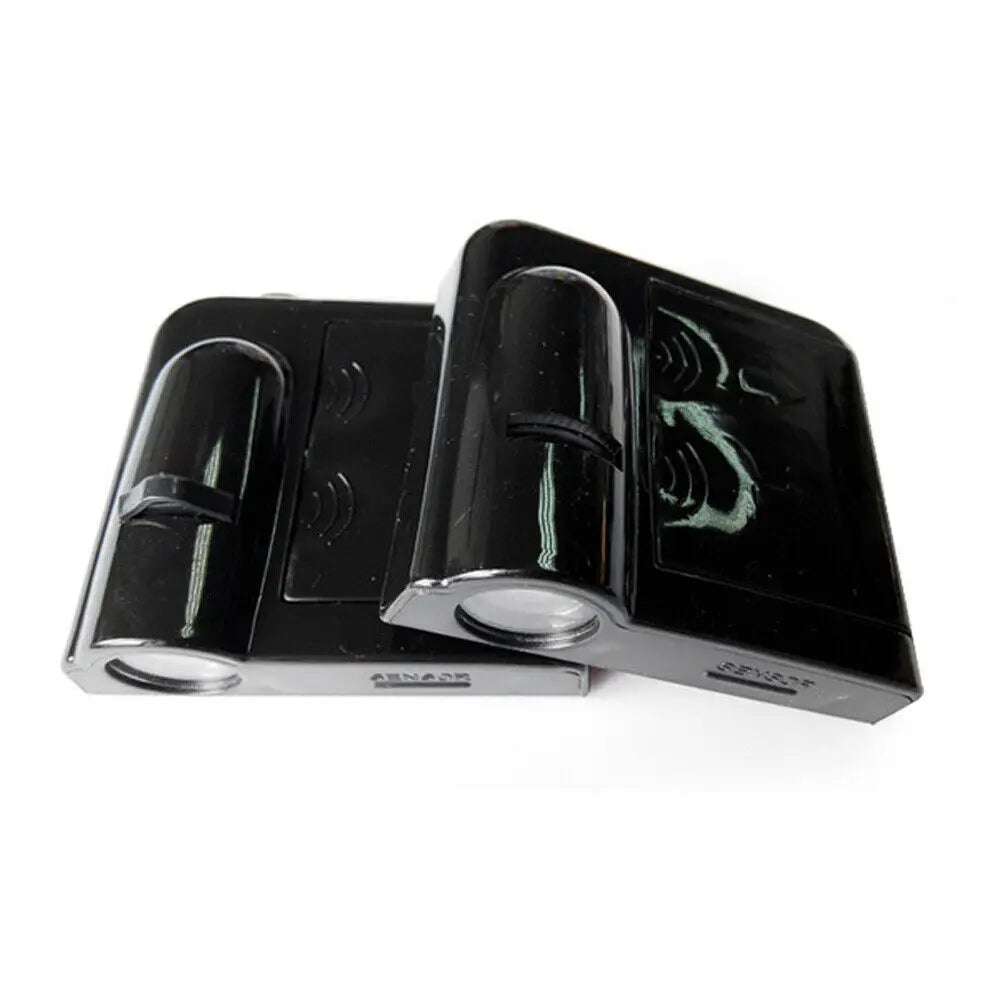 2x Your Customized Logo Car Door LED Light Wireless Sensor No Need Drilling Ghost Shadow Puddle Laser Projector Universal