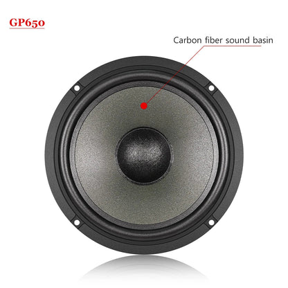 GP650 high-quality 6.5-inch car speaker 180W HIFI car audio set stereo high pitched speaker mid bass speaker car subwoofer