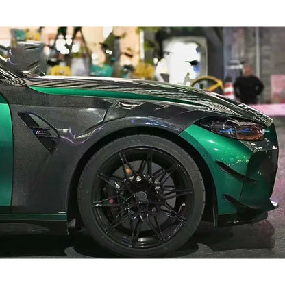 For BMW M3 M4 G80 G82 BMW Carbon Fiber Fender Modified Fender Side Auto Parts Body Kit