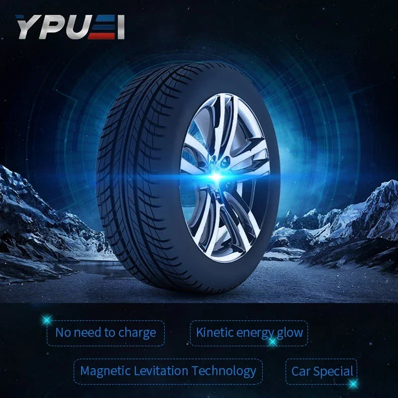 Hub light Car Floating Illumination Wheel Caps LED Light Center Cover Lighting Cap For Volvo XC60 XC90 S60 V40 V50 V60 XC40 V70