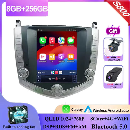 Android 14 QLED 9.7" inch Screen Car Radio For BYD S6 2011-2017 Carplay GPS Navi Stereo Multimedia video Player navigation 2din
