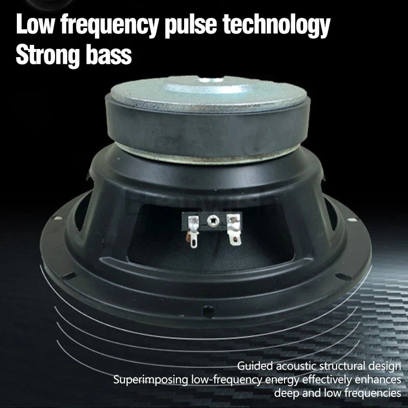 200W 10 Inch Bluetooth Trapezoidal Subwoofer Car Audio Power Active Subwoofer Speaker Car Woofer 12/220V with Remote Control