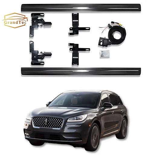 Car Auto Exterior Accessories Waterproof Electric Running Board Foldable Side Steps Automatic Footrest For Lincoln Corsair
