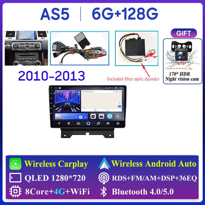 Car Radio Carplay For Land Rover Range Sport 2005 2006 2007 2008 2009  Multimedia Player GPS Navigation Android Auto 5G Wifi