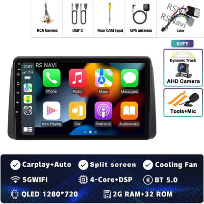 Android 14 Carplay Car Radio For Chrysler Grand Voyager 5 For Dodge Grand Caravan 2008 2011-2020 GPS Multimedia Stereo Head Unit