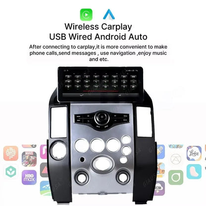 Android 14 Car Player 12.3" GPS Navigation For Infiniti QX56 2003-2009 Car Radio player Auto Video stereo Multimedia GPS Navi