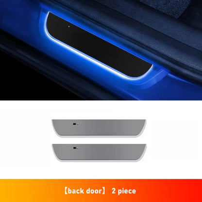 Car Pedal Led Lights For Hyundai I30 Ix35 I20 Accent I40 I10 Tucson Ix25 Santa-Fe Creta Elantra Ioniq Accessories Welcome Lamp