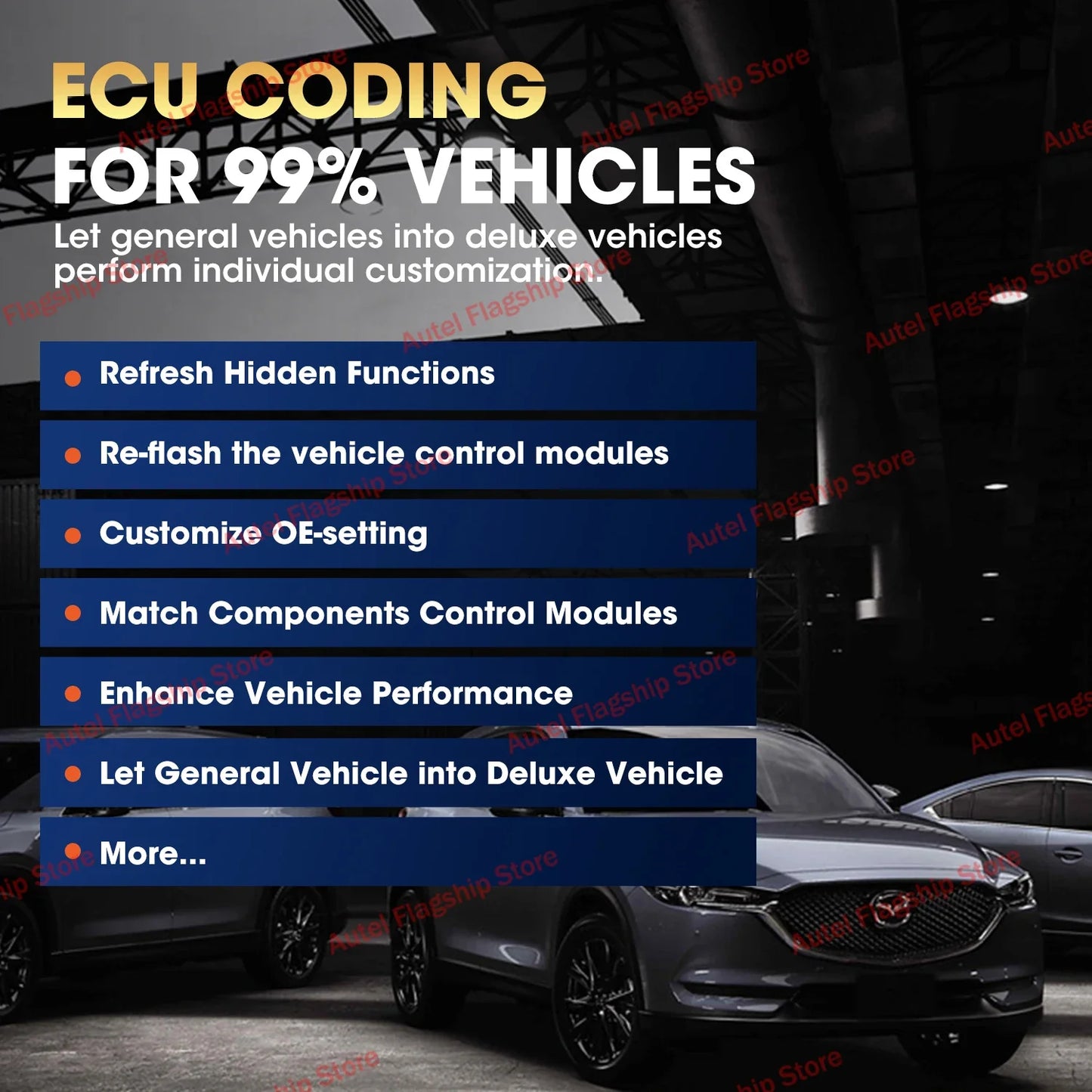 Autel Maxisys Elite II Pro Car Diagnostics Tool J2534 ECU Programming ECU Coding Motor TruSpeed CAN FD/DoIP PK MK908P Elite 2