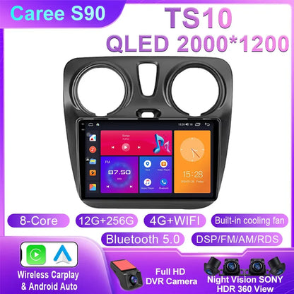 Car Radio For Renault Lodgy Dacia Dokker 2012 - 2020 Autoradio 4G WIFI GPS Car Video Multimedia Automotive Carplay Android Auto