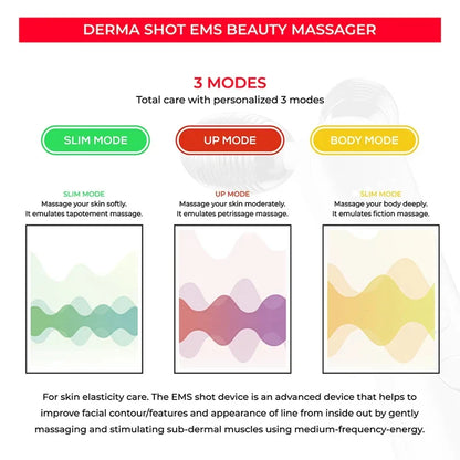 Microcurrent Facial Massager Roller Anti Wrinkles EMS Face Lift Skin Tightening Machine Skin Firming Care Slimming Beauty Tools