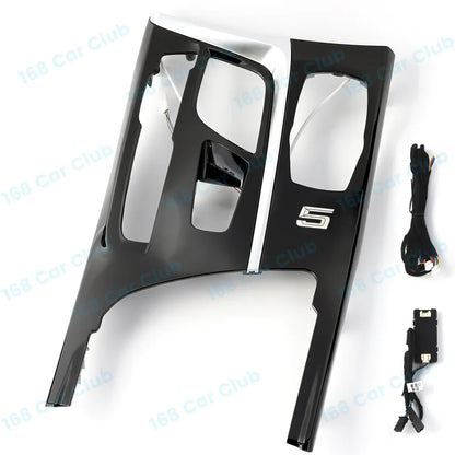 LED 11 Colours Ambient Lights For BMW New 5 series 6GT G30 G32 M5 Car Center Console Saddle Light Interior Decorative Lamp Refit