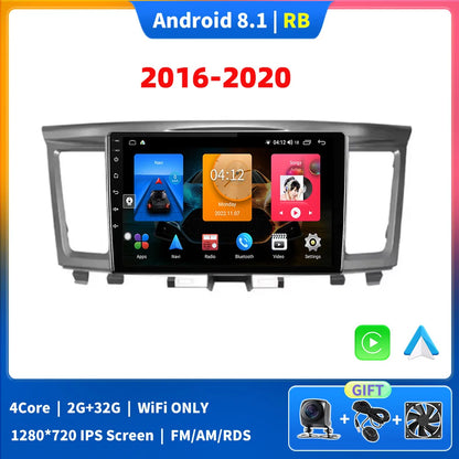 EKIY For Infiniti QX60 2014-2019 Car Radio Android 10 Auto Carplay 4G WIFI GPS Navigation Multimedia Player DVD Player