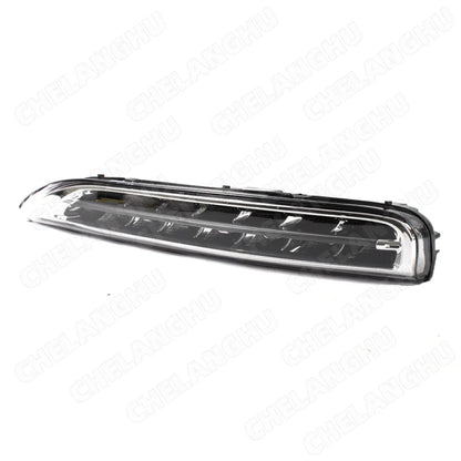 DRL For Porsche Cayenne 2011 2012 2013 2014 Front Bumper LED Daytime Running Light Car Accessories 95863118100  95863118200