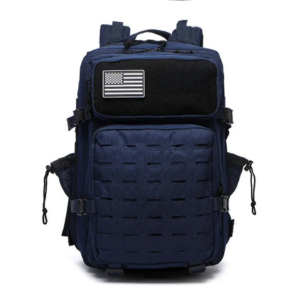 25L/50L Tactical Backpack Bag Hunting MOLLE Backpack GYM For Men EDC Outdoor Hiking Rucksack Witch 2 Bottle Holders