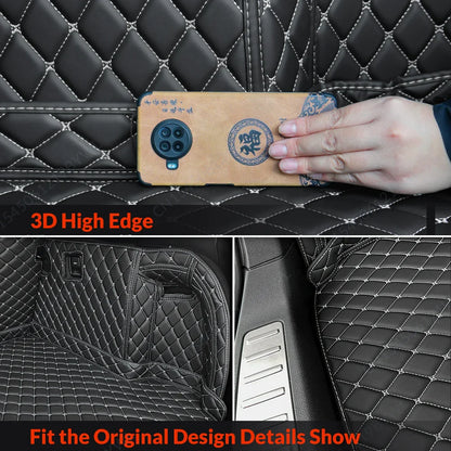 For Infiniti QX50 2018-2024 23 22 21 20 19 Auto Full Coverage Trunk Mat Car Protective Pad Cargo Liner Interior Accessories