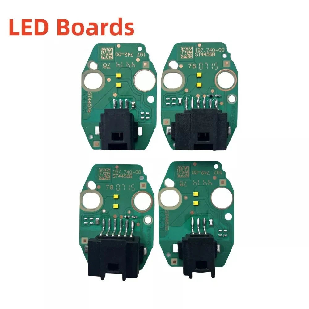 Lemon yellow light board suitable for 2017 BMW 1 Series F20 F21 LCI 118I LED headlights Angel Eye yellow DRL board