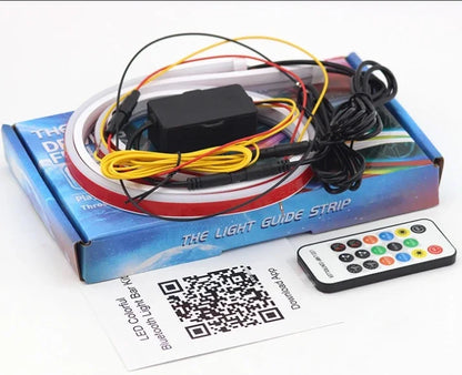 Automatic Led Trunk Light Automatic Sensor Car Trunk Light Strip with Dynamic Flowing Illumination for Universal Fit Easy