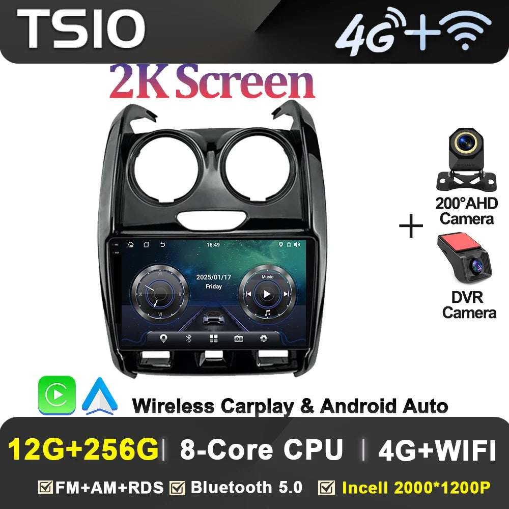 Car Multimedia Player For Renault Duster 2015 - 2021 For LADA Largus 2021 Automotive Multimedia Mirror Link Intelligent System