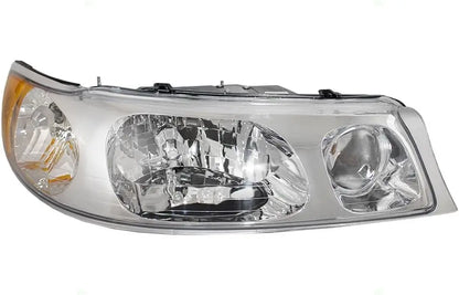 OE Style Replacement Headlights Assembly Compatible with Lincoln 98 99 00 01 02 Town Car [ FO2502158 FO2503158 1W1Z13008CA 1W1Z1