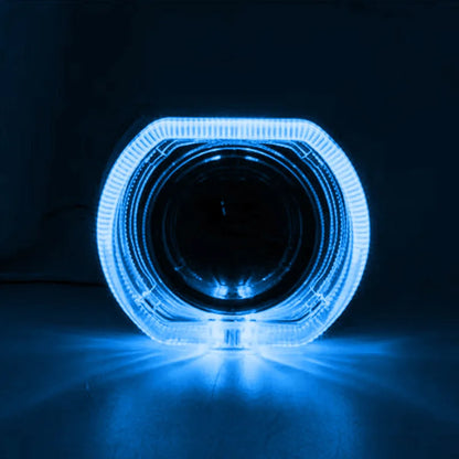2.5-inch dual lens light guiding angel eye H1HID xenon product automotive parts universal LED headlights