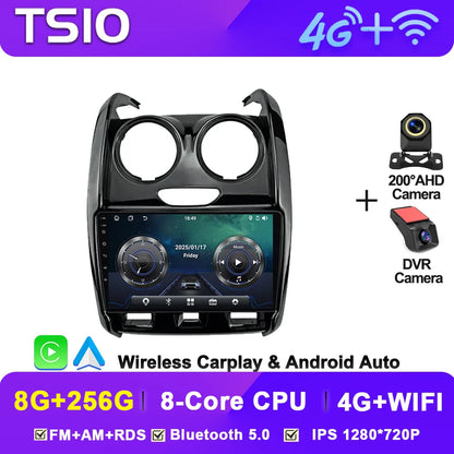 Car Multimedia Player For Renault Duster 2015 - 2021 For LADA Largus 2021 Automotive Multimedia Mirror Link Intelligent System