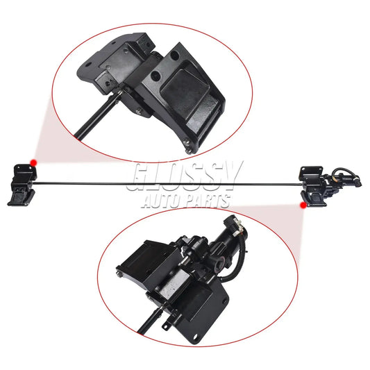 AP03 Left Running Board Motor&Front+Rear Bracket Assembly for Ford Expedition Lincoln