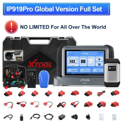 XTOOL INPLUS IP919PRO Car Diagnostic Scanner Automotivo Tools ECU Coding Programming 42 Service CANFD DOIP Topology FCA AutoAuth
