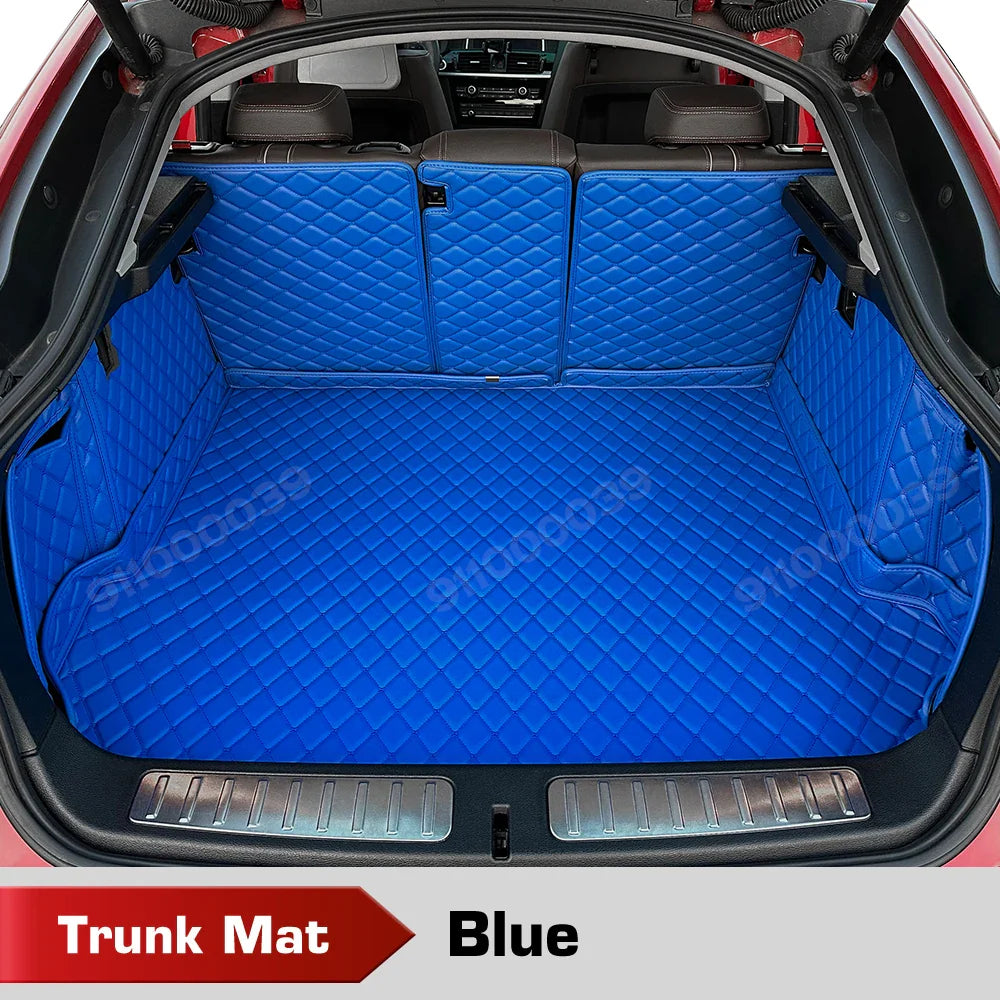 For Volkswagen VW ID.6 CROZZ、ID.7 VIZZION Auto Full Coverage Trunk Mat Car Protective Pad Cargo Liner Interior Accessories