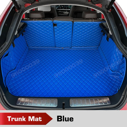 For Volkswagen VW ID.6 CROZZ、ID.7 VIZZION Auto Full Coverage Trunk Mat Car Protective Pad Cargo Liner Interior Accessories