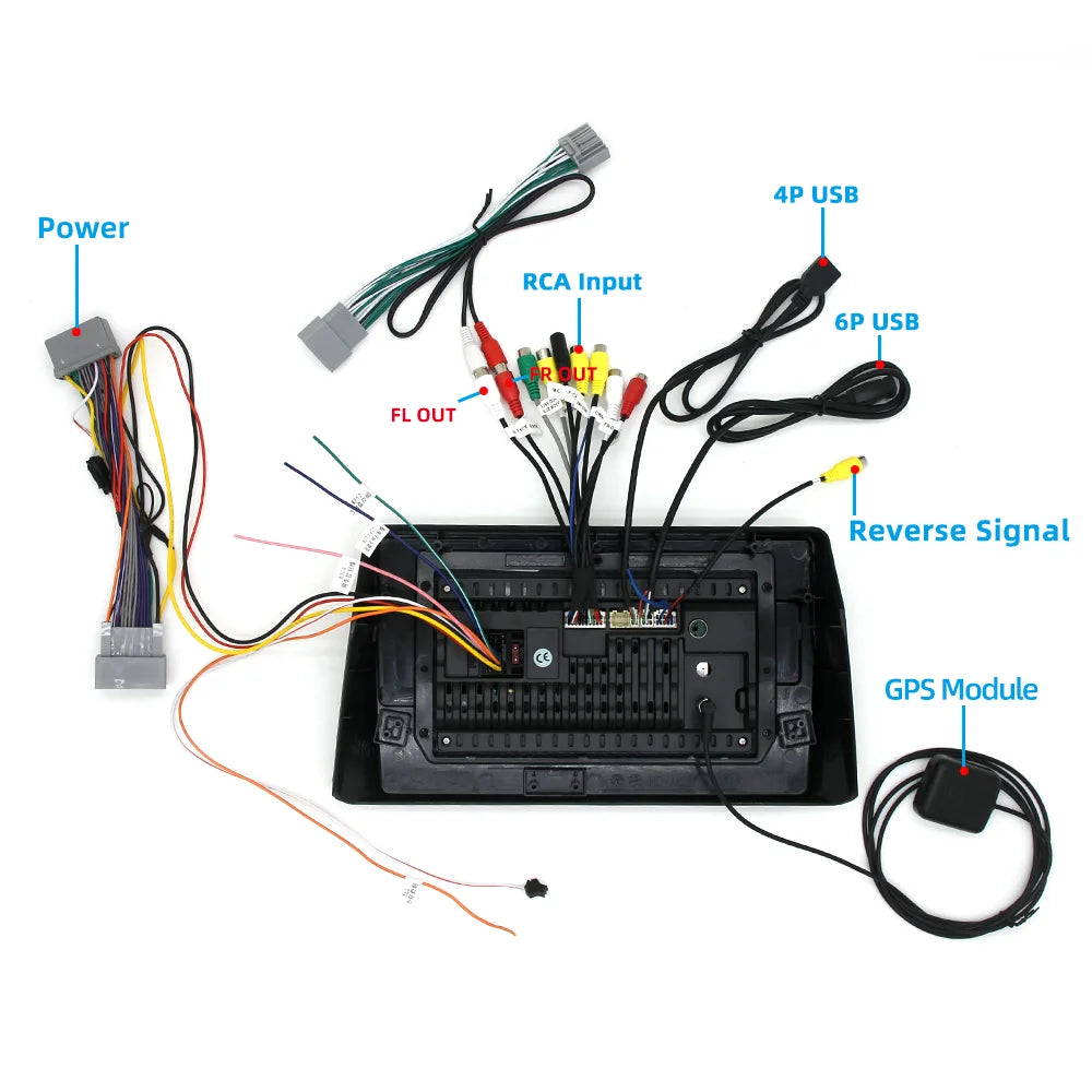 10Inch 4G + 64GB Car Stereo Radio Car-play GPS Navigation Audio player Compatible for Honda Accord 8th 2008-2013 Android 13.0