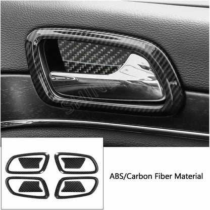 SHINEKA Carbon Fiber Grain Interior Decoration Cover for Jeep Grand Cherokee 2011 2012 2013 2014 2015 2016 2017 2018 2019 2020
