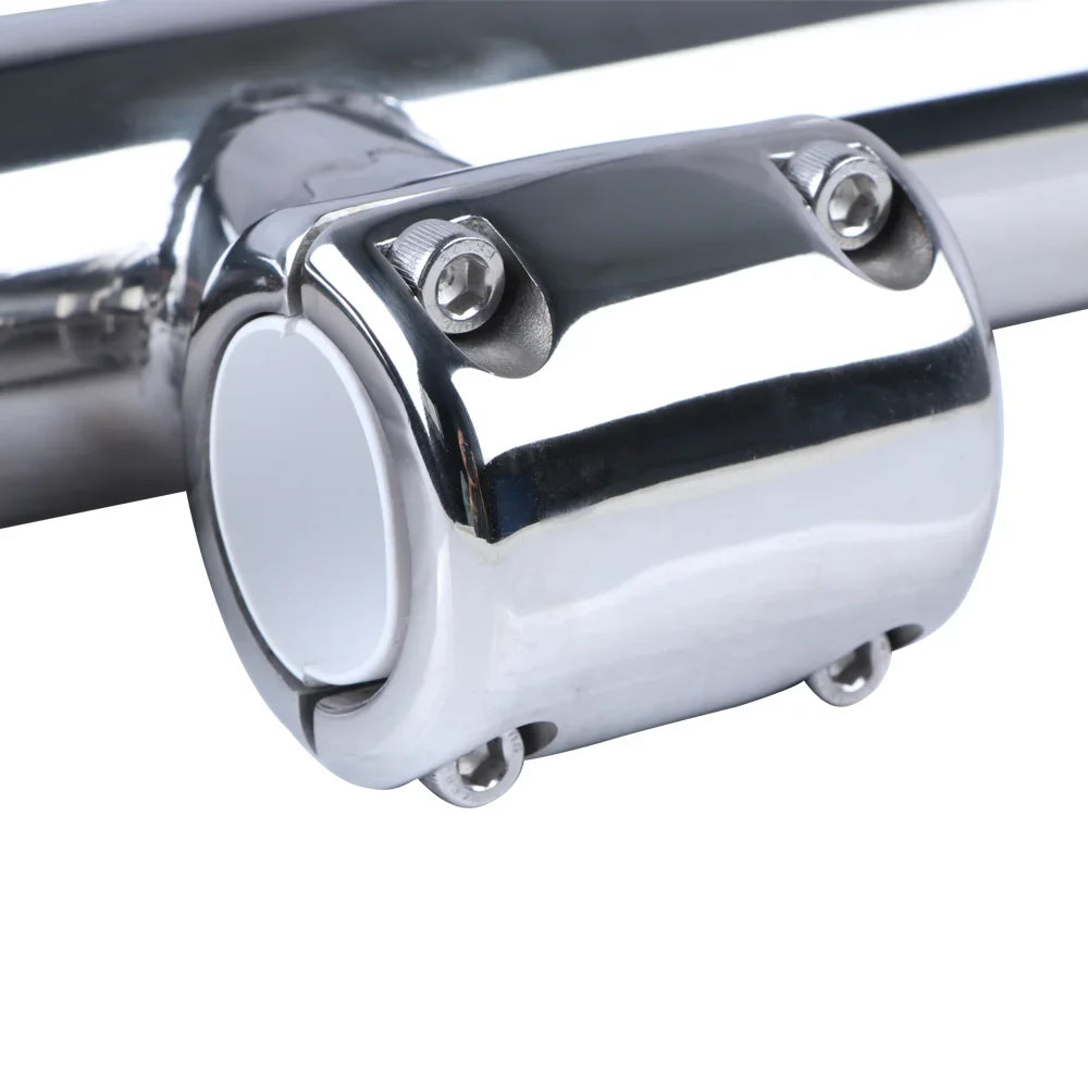 Boat Accessories 5 Tube Adjustable Stainless Rocket Launcher Fishing Rod Holders, Can Be Rotated 360 Deg