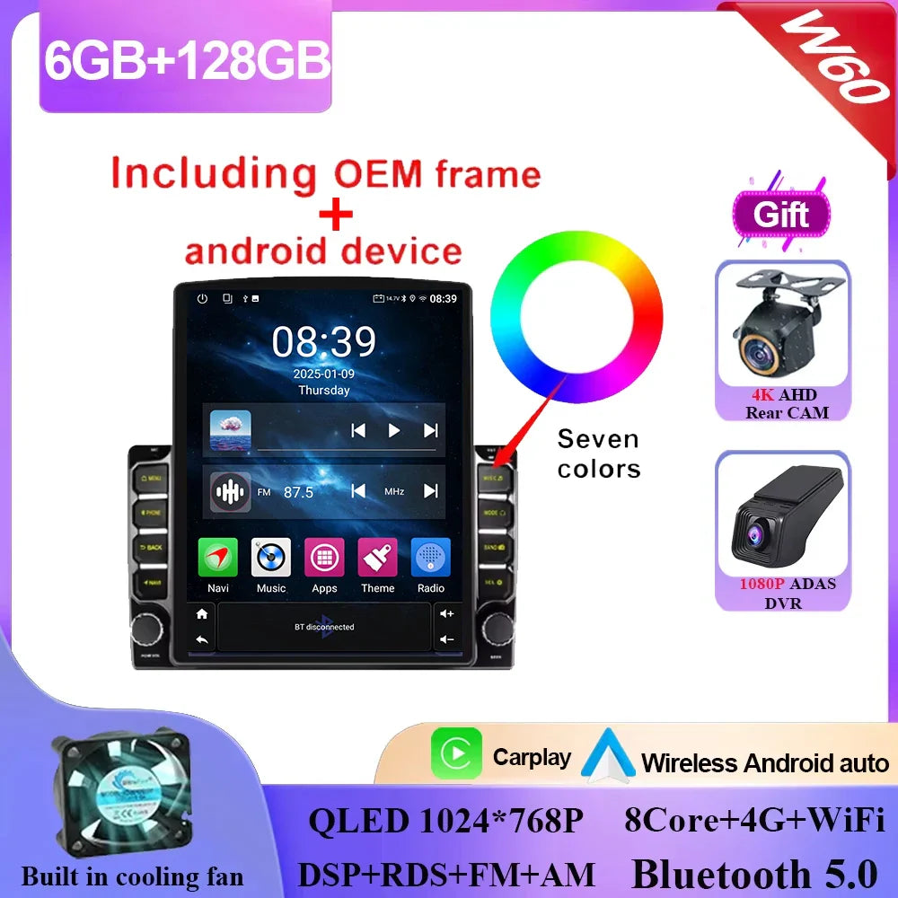 Car Radio Android 14 For Jeep Cherokee 5 KL 2014 - 2018 Auto Multimedia Video Player Navigation GPS carplay No 2din DVD 5G  Wifi