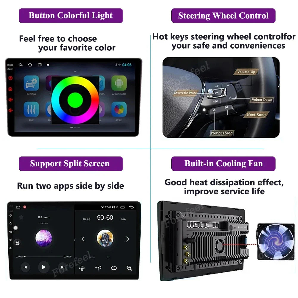 Autostereo 14 For Ford Mondeo MK4 2007-2014 Car Multimedia Video Player GPS Navigation Radio Android 13 Auto Carplay No 2Din DVD