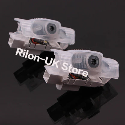 For Lexus ES 200 RX 300 LS LX UX IS GX GS LM RC LC LED Car Door Welcome Shadow Logo Light Ghost Decorative Laser Projection Lamp