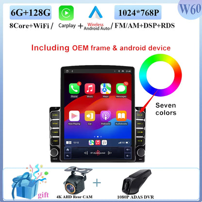 Android Auto For Toyota Hiace H200 2010 - 2018 RHD Multimedia Player Wireless Carplay GPS Navigation 5G WIFI 2din