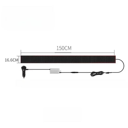 2 in 1 Large 24V LED Devil's Eye 200/150/120/80/70/60 cm Flexible Windshield Lamps 12V Car Interior Atmosphere Light Accessories