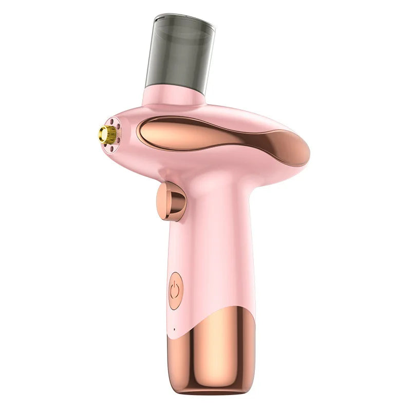 Blue Red Light Therapy Skin Moisturizing Nano Mist Sprayer Portable Airbrush Facial Steamer Spray Skincare Oxygen Facial Machine