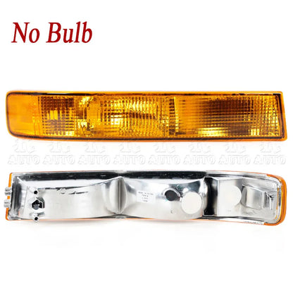 For Chevrolet Express GMC Savana Van 2003-2014/2023 2Pcs Car Front Bumper Turn Signal Light Lamp Fog Light GM2521188 GM2520188