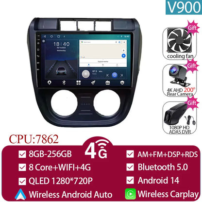 Android 14 Stereo Car Radio For VOLKSWAGEN Crossfox 2003-2009 Multimedia Video Player 4G GPS Android Auto CarPlay DSP No 2 Din