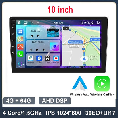 ESSGOO 2 Din Android Car Radio Automotive Multimedia Wireless Carplay GPS Stereo For Volkswagen Nissan Hyundai Kia Toyota Ford